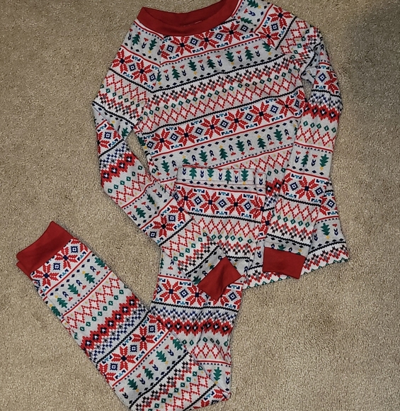 Christmas pajamas size 8 - Picture 1 of 3